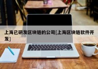 上海已研发区块链的公司[上海区块链软件开发]