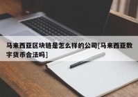 马来西亚区块链是怎么样的公司[马来西亚数字货币合法吗]